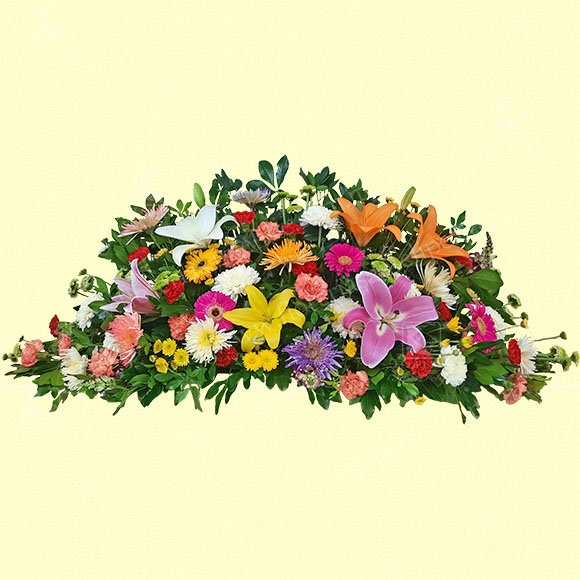 Cubre Caja Grande Con Flor Surtida